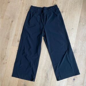 Athleta Black Wide-Leg Pants
